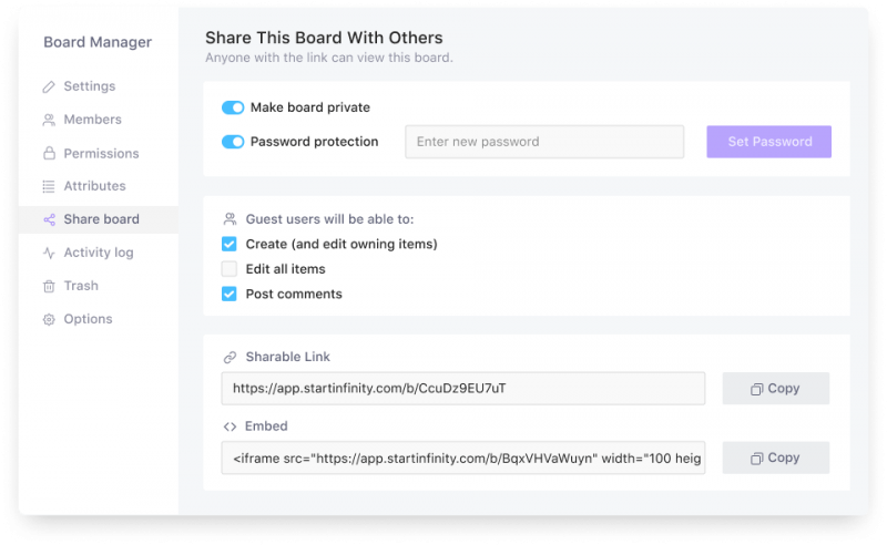 Share Board