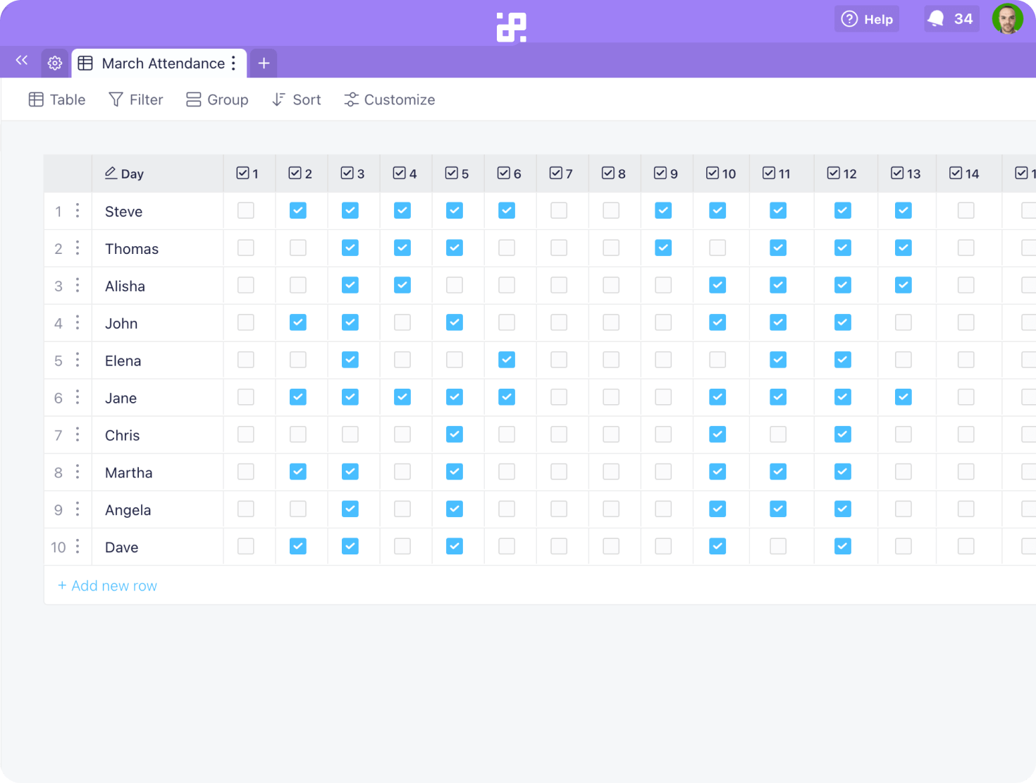 Attendance Tracker