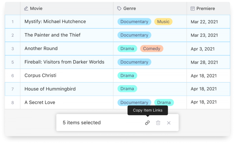 Multiple Select