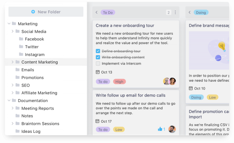 Folders/Subfolders